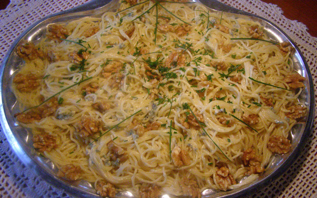 Un bleu pour les pâtes