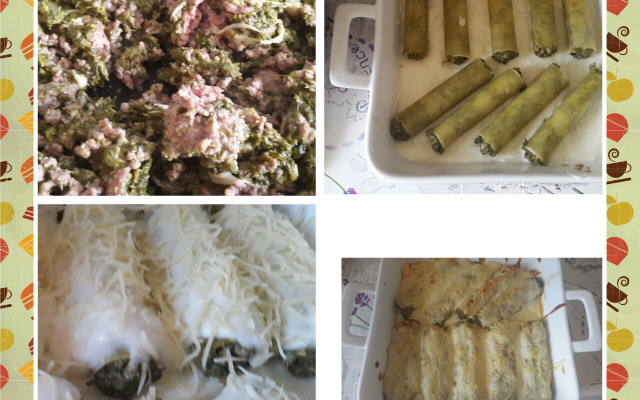 Cannelloni farcis à la viande