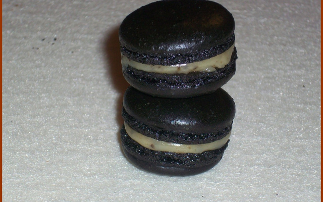 Macarons à la réglisse maison