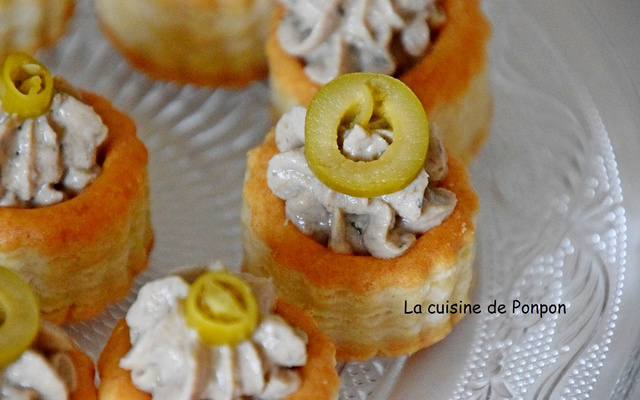 Zakouski à la crème de sardinade au thym