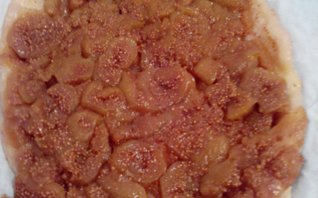 Tarte tatin à la figue