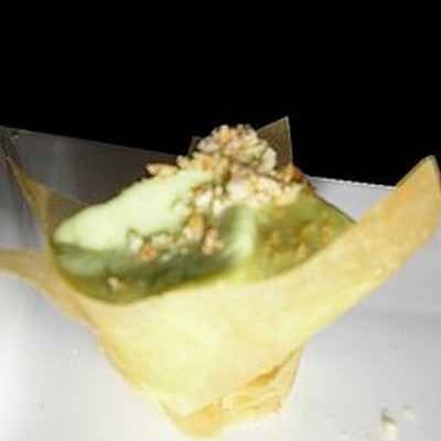 Tulipe d'espuma avocat