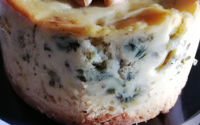 Cake roquefort, noix