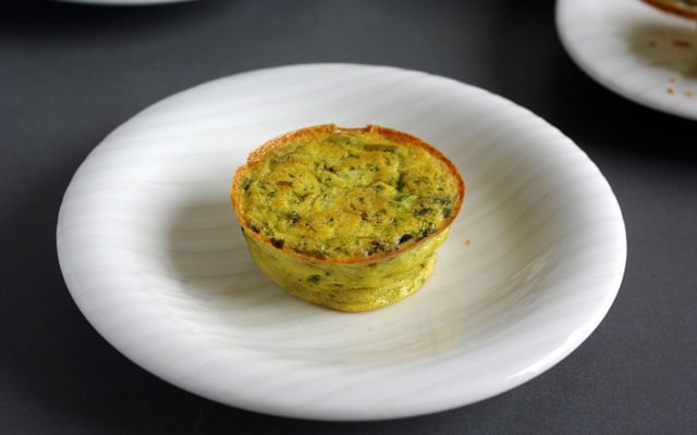 Flan de courgettes et Camembert Le Rustique