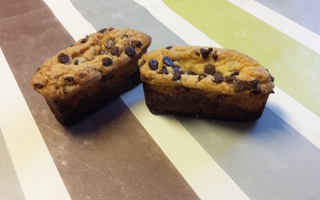 Brookies choco et fruits à coque