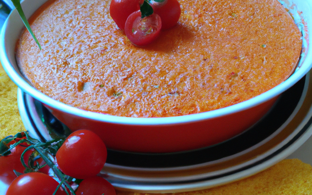 Flan de tomates au fromage de brebis