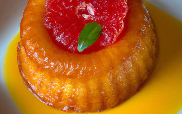 Le moelleux orange citron pamplemousse de Catherine !