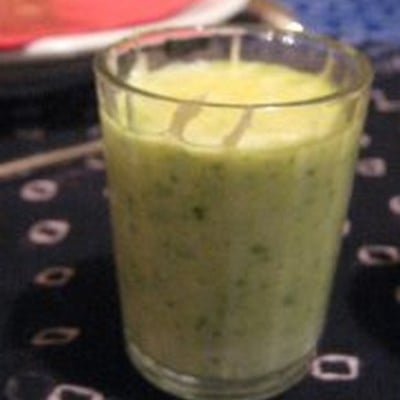 Mousse de courgettes