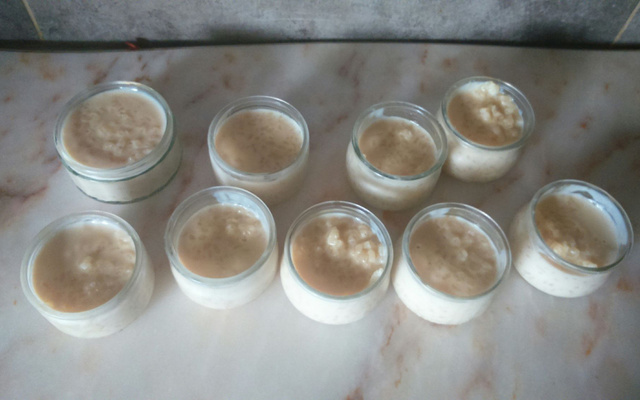 Riz au lait crémeux à la vanille