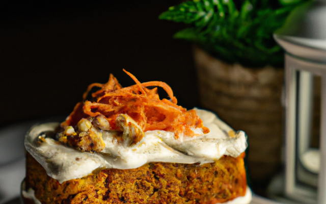 Carrot cake à la noix de coco