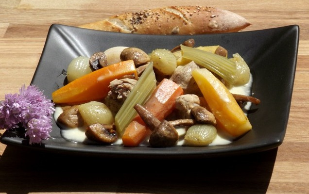 Blanquette de veau à l'ancienne maison