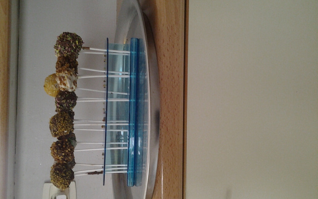 Cake pops de quatre-quarts au Nutella