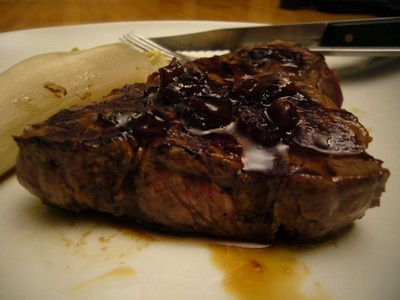 Pavé de bœuf sauce whisky