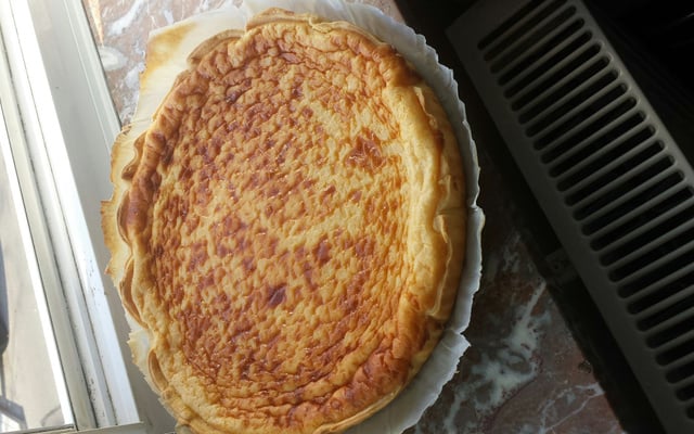 Tarte sucrée au riz