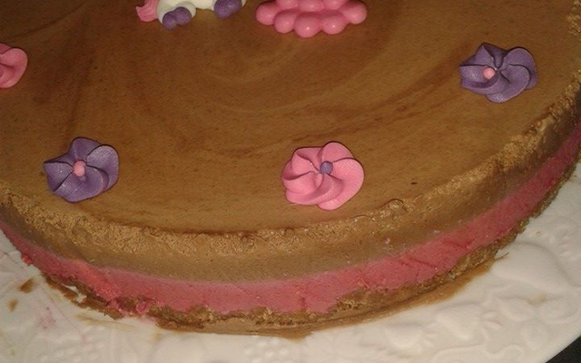 Bavarois choco framboise