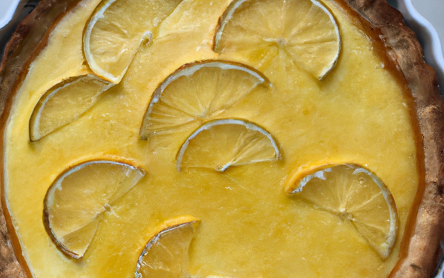 Tarte anglaise au citron