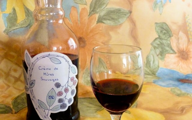 Crème de mûres pour KIR