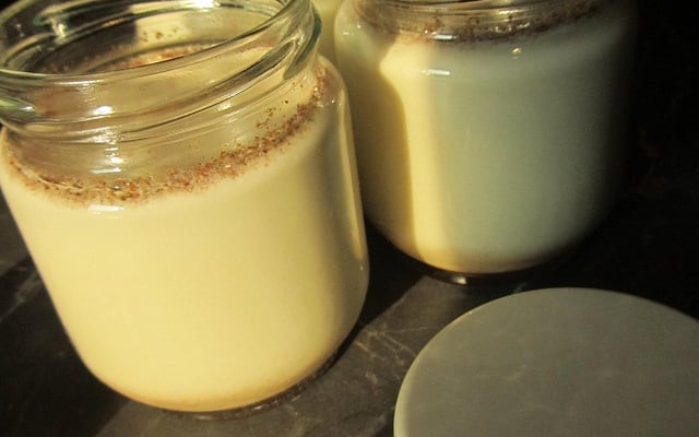 Yaourts maison vanille cannelle