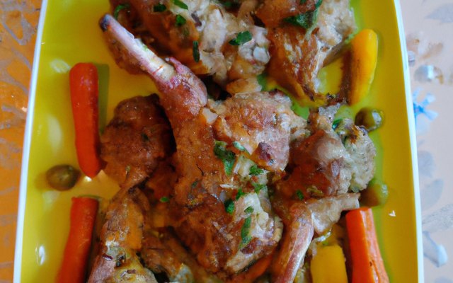 Lapin à la crétoise