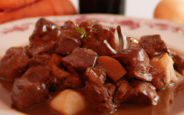 Bourguignon de poulain