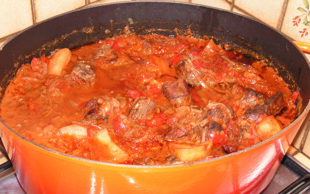 Bœuf au paprika maison