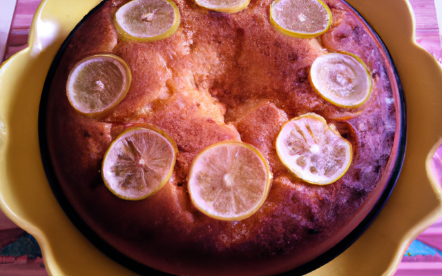 Cake au citron moelleux