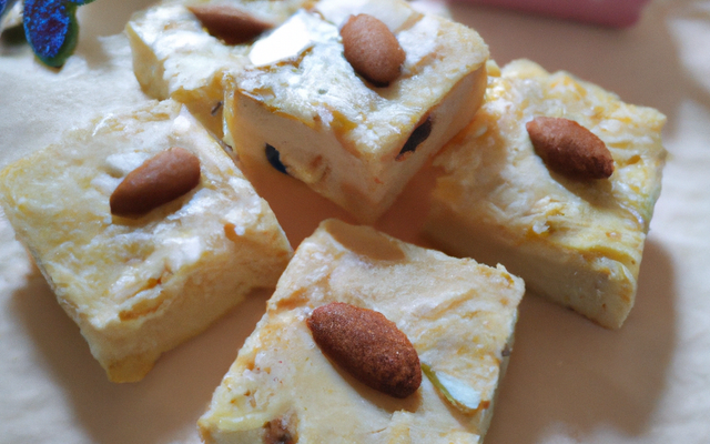 Barfi d'amande