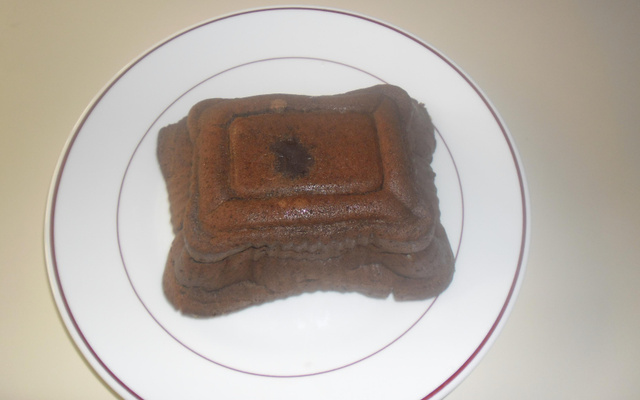 Brownies au chocolat caramel
