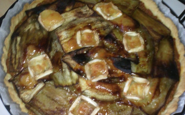 Tatin de thon aux aubergines et mozzarella
