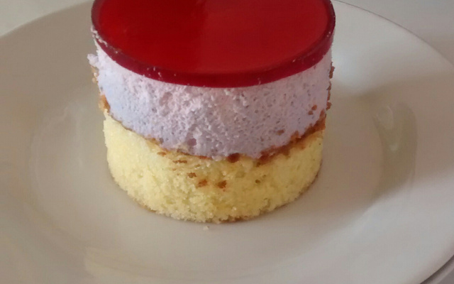 Bavarois à la framboise