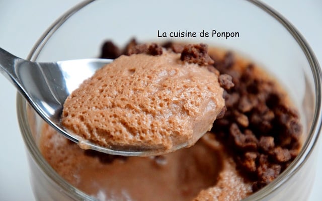 Crème à la pâte à tartiner au chocolat