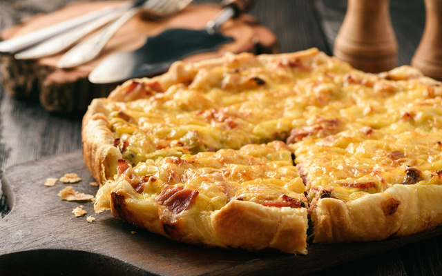 Quiche au reblochon