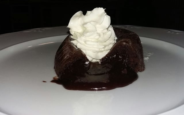 Fondant cœur chocolat