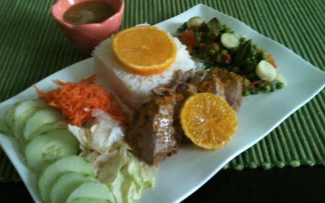 Filet mignon de veau à l'orange