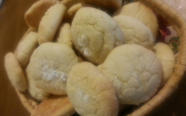 Sablés à l'huile d'olive et au citron