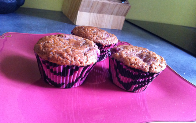 Muffins framboises