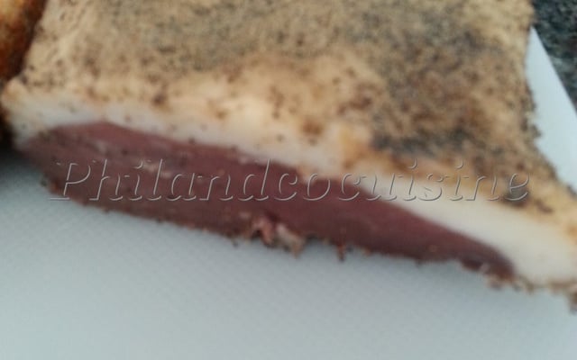 Magret de canard séché