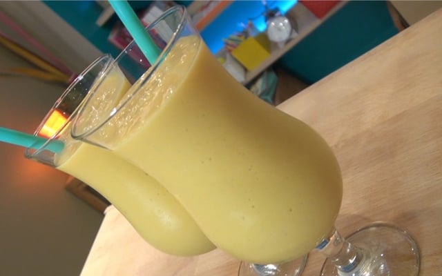 Milkshake à la mangue