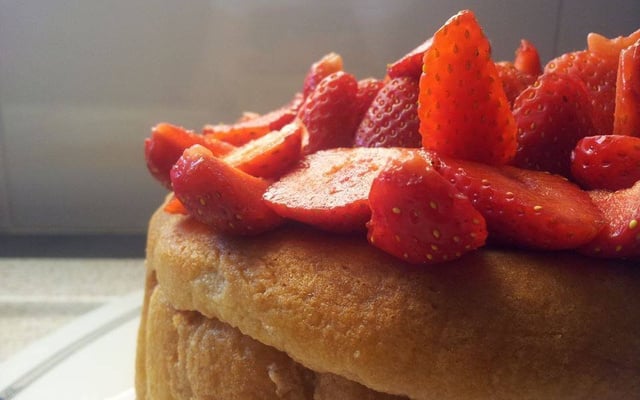 Charlotte aux fraises