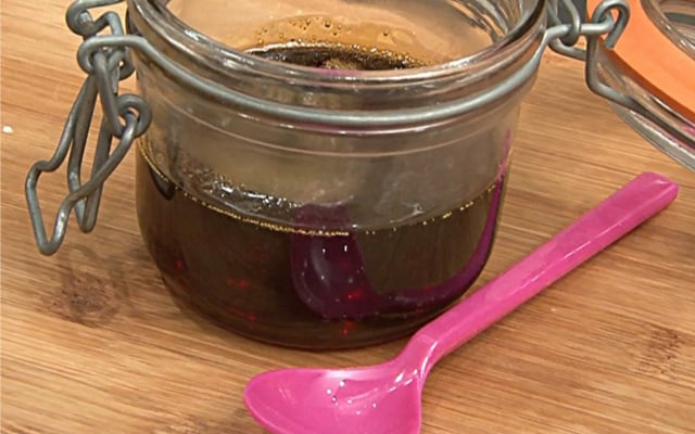 Sauce caramel liquide