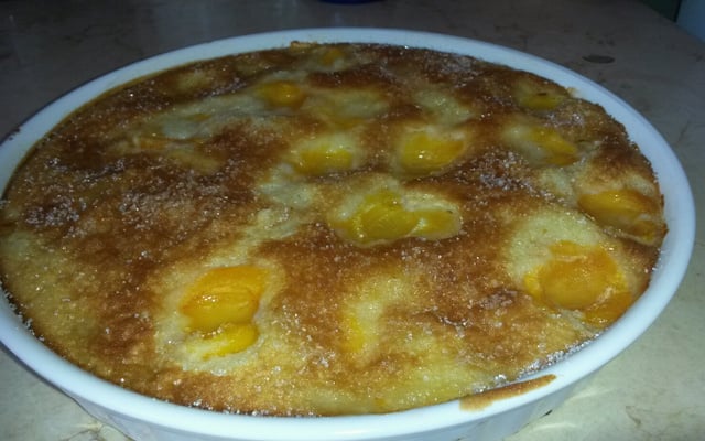 Gâteau aux abricots classique
