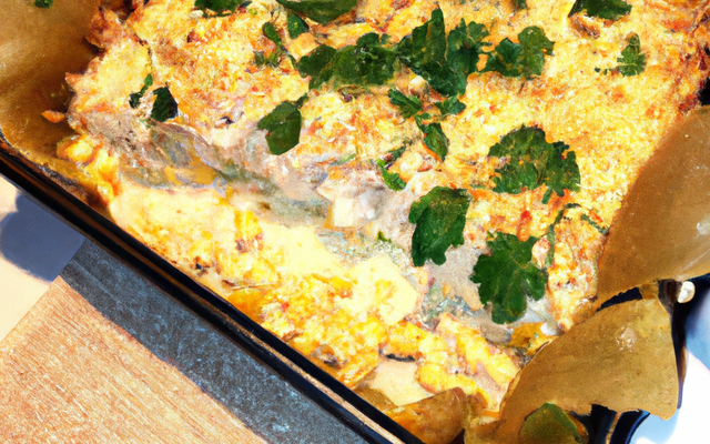 Gratin de thon au mais