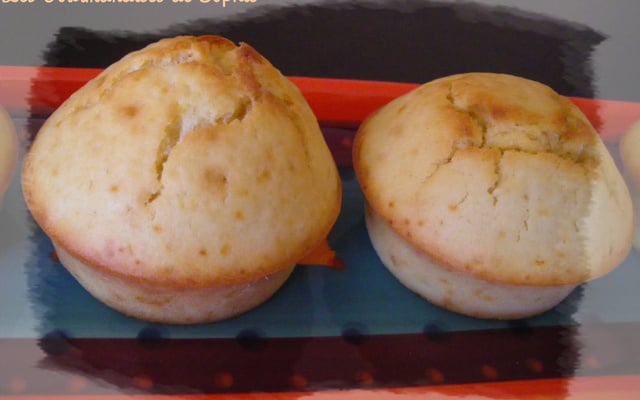 Magdalenas citron cœur chocolat framboise