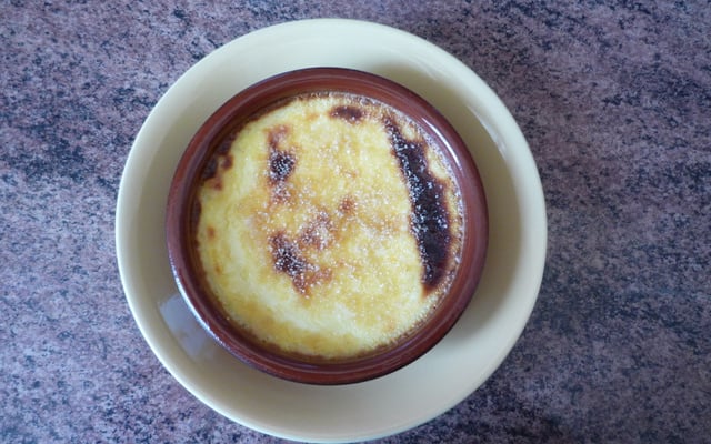 Crème brûlée à la bergamote