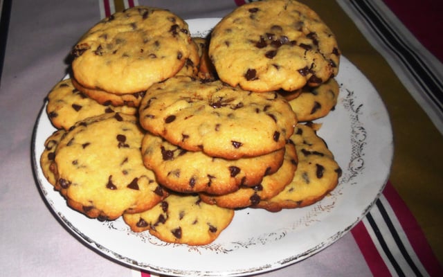 Cookies aux pépites de chocolat aux 2 sucres