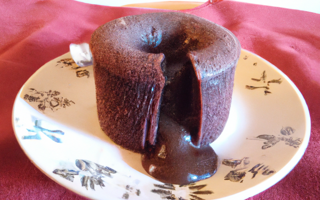 Fondant au chocolat généreux et coulant