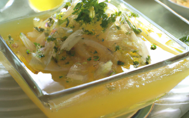 Vinaigrette citron-gingembre