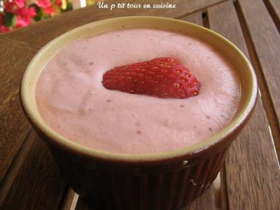 Mousse à la fraise inratable