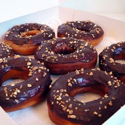 Donuts au chocolat selon mamie