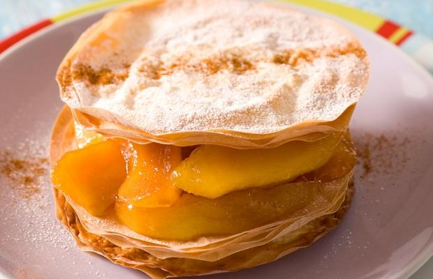 Petites galettes légères aux pommes